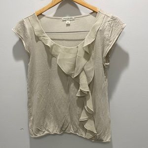 Banana Republic top cream size medium